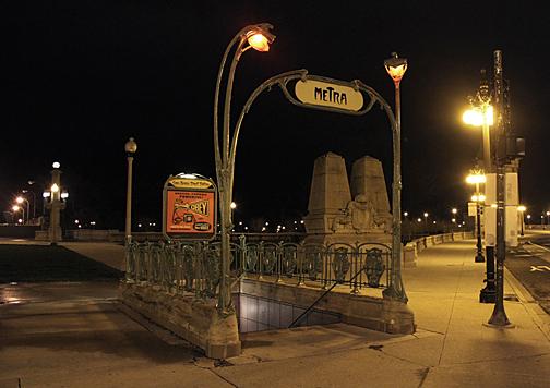 Postings around Chicago by Shepard Fairey & Crew