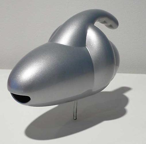  Shark  (side view), 2008
Actual vacuum, plastic, PPG paint System
12 x 8 x 7 inches