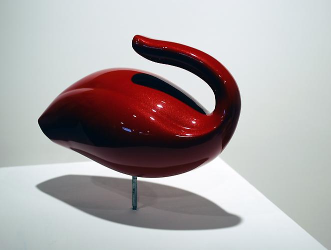 Duck  (side view), 2009
Actual vacuum, plastic, PPG paint System
12 x 8 x 7 inches