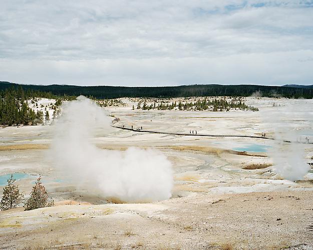 YELLOWSTONE NATIONAL PARK, WYOMING #2 | RE-CREATIONAL SPACES | C-PRINT | 40 X 52 INCHES | 2007