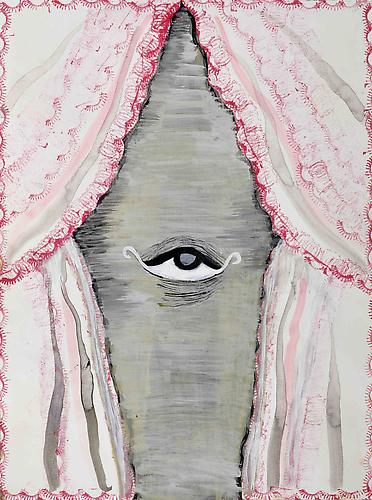 Untitled 23   2009
Acrylic, ink and marker on paper
9 x 12 in