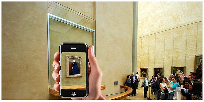 Still from Frenchising Mona Lisa.