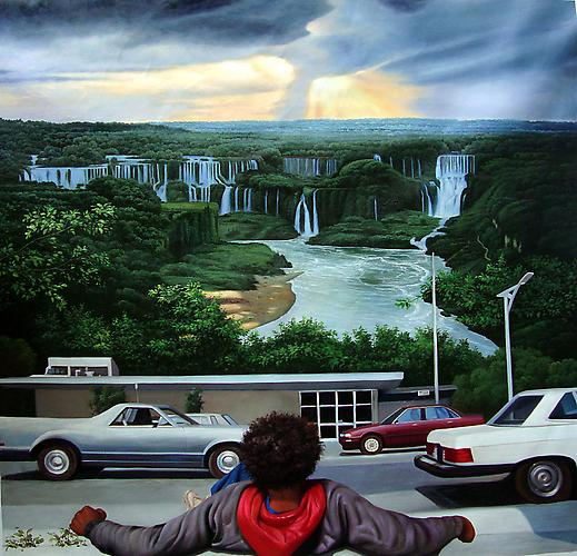 Shay Kun
Killing Time, 2011.
Oil and acrylic on canvas, 61 x 59 inches.