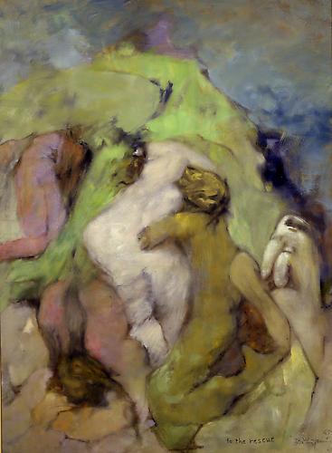  To the Rescue, 1965 
Oil on canvas, 80 ¾ x 58 3/8 in.
Hood Museum of Art, Dartmouth College, Hanover, NH
  View More  ➤ 