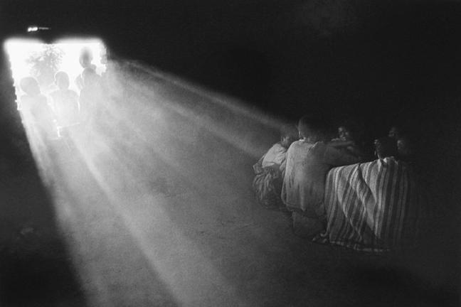 Boys fleeing from southern Sudan to avoid being forced to fight in the civil war.  Heading for the refugee camps of northern Kenya, Southern Sudan
1993
gelatin silver print
