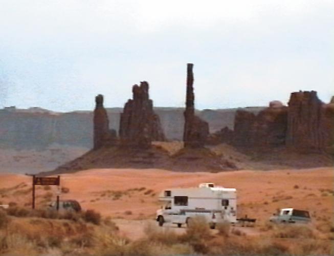  Monument Valley  (video still), 1999-2001
Single channel video installation, 8 minutes
  View More  ➤ 