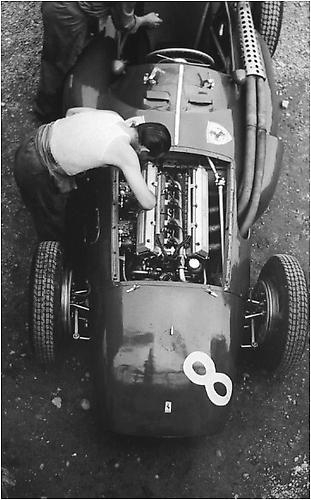Ferrari Mechanic, Reims
1954
gelatin silver print