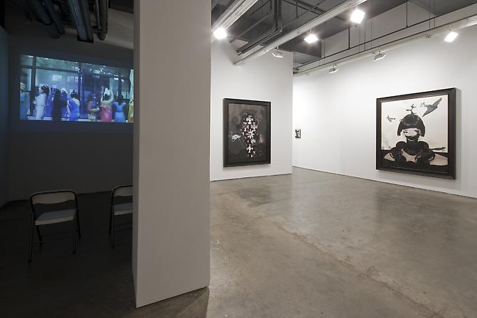 Installation view, 2011