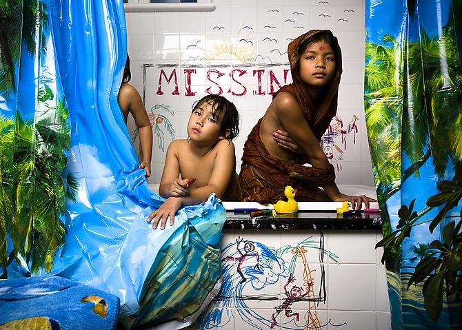JONATHAN HOBIN | BOXING DAY | FROM THE SERIES "IN THE PLAYROOM" | DIMENSIONS VARIABLE