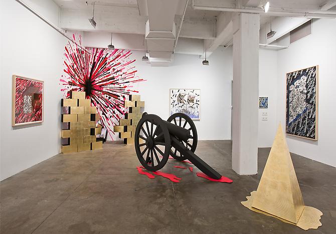 Andrew Schoultz, Unrest Install (2011)