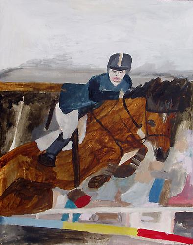 Lady Jockey, 2009
Oil on panel
8 x 10 inches
