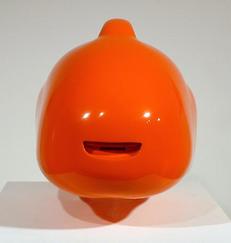  Nemo  (front view), 2008
Actual vacuum, plastic, PPG paint System
18 x 18 x 24 inches