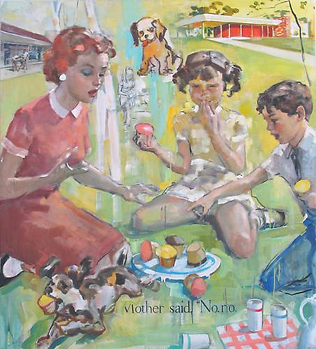 Naughty, 2005 
Oil on canvas, 64 x 58 in.
  View More  ➤ 