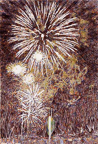  HEIDE FASNACHT
Spectacle, 2005 
Colored pencil on paper, 60 x 41 in.
  View More  ➤ 