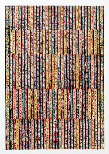 Katia Santibañez, The Other Side (2011)
Ink On Paper
30h x 22w in (76.2h x 55.88w cm)