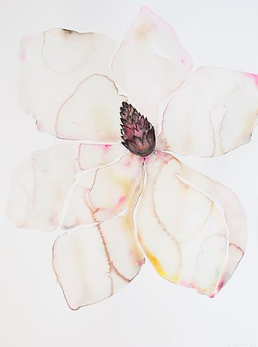 Kim McCarty, Untitled (Magnolia Wide Leaf No Stem) (2013)
Watercolor On Paper
30h x 22w in (76.2h x 55.88w cm)