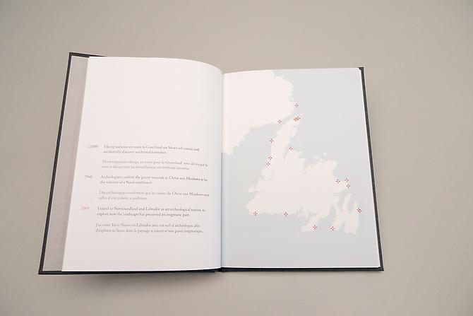 Unmarked Sites artist book
6”x8” cloth hardcover, 60 pages
18 digital offset colour photographs
Edition of 500
ISBN 978-2-9812392-0-4 
$30