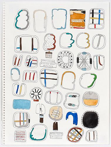 James Sterling Pitt: Untitled (New Mexico) (2012)
Watercolor And Graphite  On Paper
13.25h x 10w in (33.66h x 25.4w cm)
