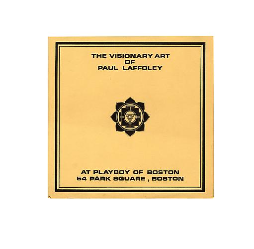 The Visionary Art of Paul Laffoley: Playboy of Boston Invitation, 1971
Vintage invitation