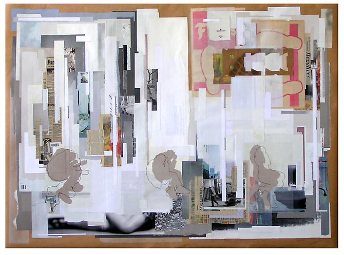 Comfort Zone, 2009
paper on paper
60 x 40 inches