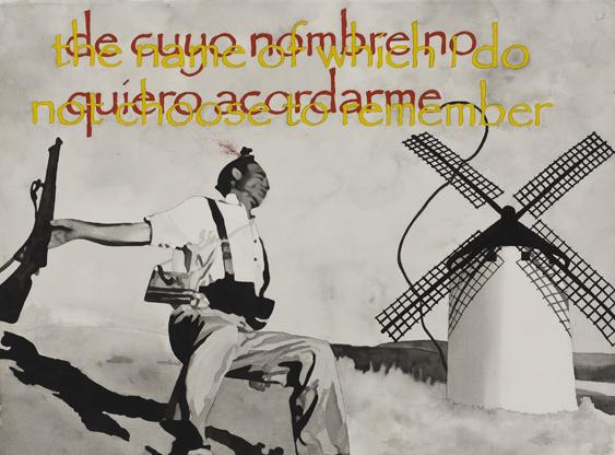 Chris Beas
Windmill Generated Flashing Neon Sign, 2008
Gouache on paper
20 x 30 inches