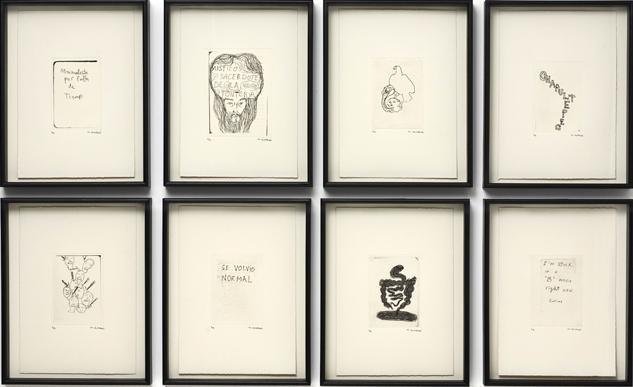Miguel Calderon
Minimalista por Falta de Tiempo, 2008
Set of 12 high contrast photoprint
Edition 2 of 4 + 1 AP
13.19 x 9.25 inches each