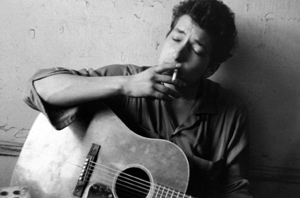 Bob Dylan, New York [smoking]
1962
gelatin silver print