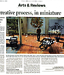 The Creative Process, in Miniature