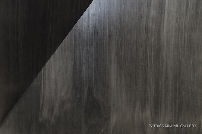 BENT (DETAIL) | OIL ON ALUMINUM | 24 X 17.5 INCHES | INSTALLATION VIEW | PATRICK MIKHAIL GALLERY | 2011