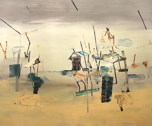 Timber | Oil on canvas | 72 x 84 inches | 2011
