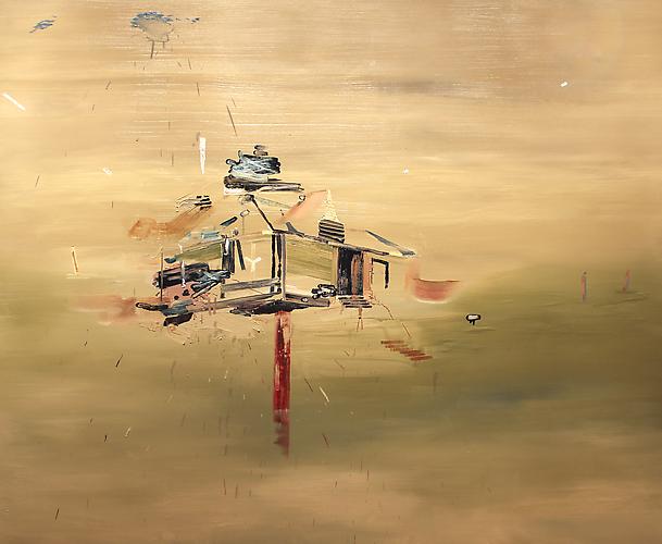 Wooden Clouds | Oil on Canvas | 72 x 84 inches | 2011