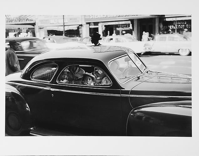 Kids, car
mid 1950s
Gelatin Silver Print