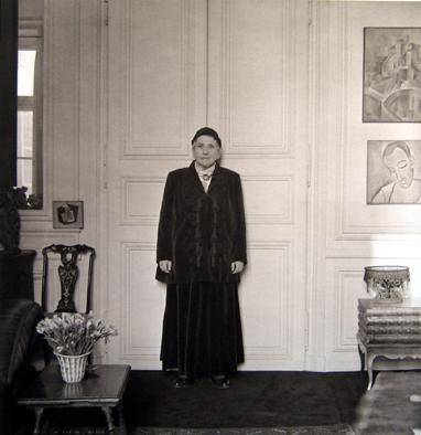 Gertrude Stein in her Paris Apartment
1946
platinum/palladium print