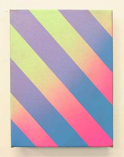 These Have Always Brought Me Luck
2011
Enamel on linen
12” x 9”