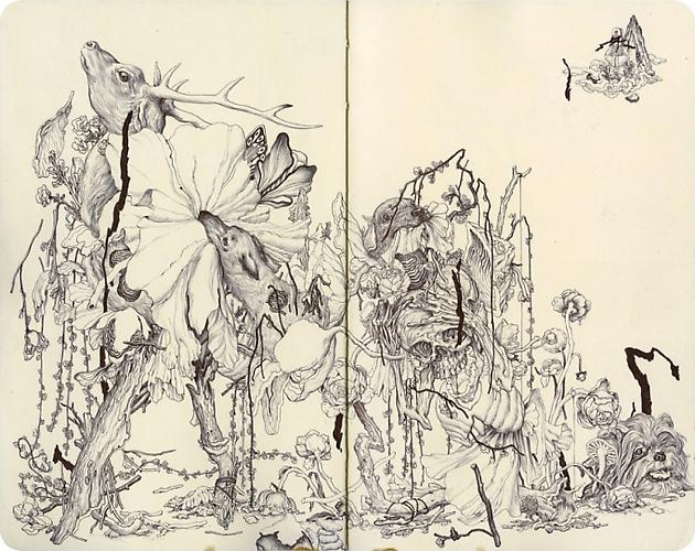 JAMES JEAN
Mole E, 2010
Ink on paper
9 X 10 inches