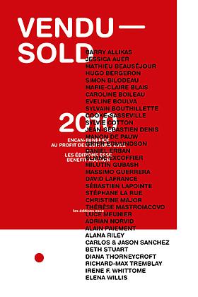 JESSICA AUER TO APPEAR IN "VENDU - SOLD" AN AUCTION TO BENEFIT MONTREAL'S ESSE MAGAZINE ON NOVEMBER 17, 2010