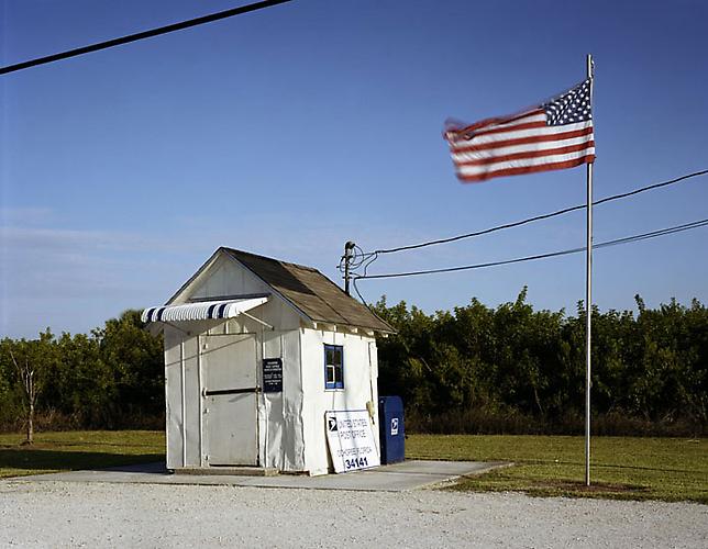 Ochopee Post Office, from series "Along the Dixie Highway," 2007
C-print
30 x 40 in.