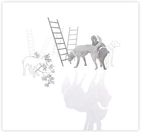 The Morning News:
Gregg Murr drawing paired with a short fiction story