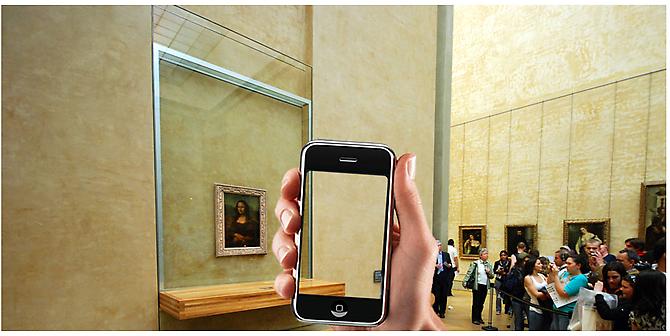 Still from Frenchising Mona Lisa.