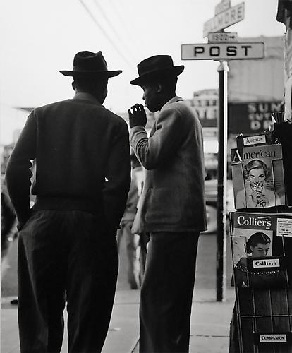 In the Filmore, San Francisco, California
1948
gelatin silver print