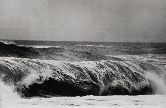 Untitled [wave], Long Island, New York
circa 1975
gelatin silver print