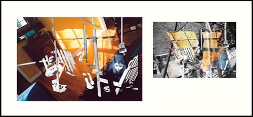 CHERYL PAGUREK | LATE MORNING 1 AND 2 | LIGHT JET PRINTS FRAMED TOGETHER | 31 X 63 INCHES | 2005