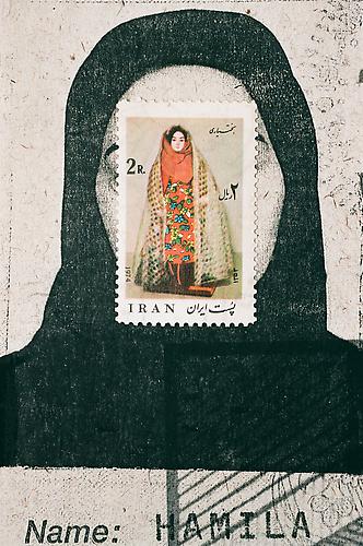 Hamila Vakili
Stamps Series   2007
19.7 x 29.5 in