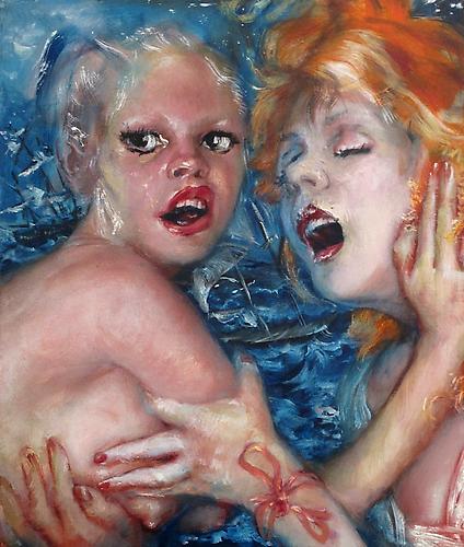 Lustmord  (2011)
Oil On Canvas
20h x 17w in (50.8h x 43.18w cm)