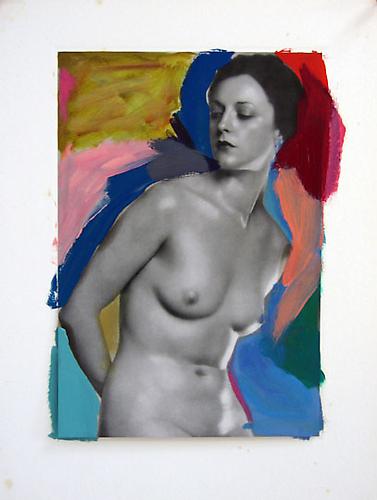 Tafel 15, 1940, 2010
Oil on found print
16 x 12 inches