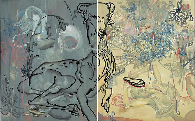 JAMES JEAN
The Goat, 2010
Oil on canvas
60 x 96 inches