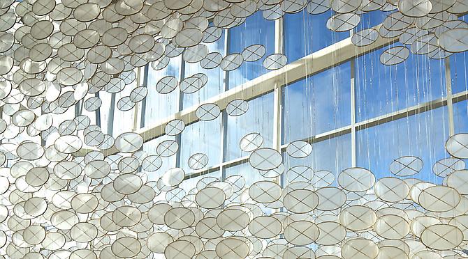 Cloud Deck, 2010 
Site Specific Commission, University of Houston Downtown