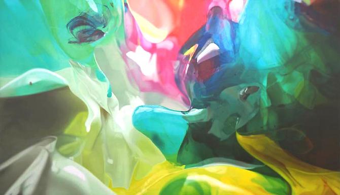 C10H22O7 + C10H16 + C18H32O2, 2010.
Oil on canvas, 66 x 108 inches.