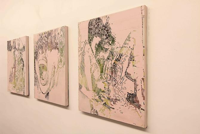 Mustafa Horasan
Untitled   2009
Oil on canvas
15.75 x 19.7 in (each)