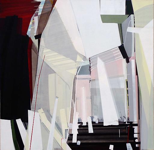 Lost Edge 26, 2009.
Acrylic on canvas, 48 x 48 inches.